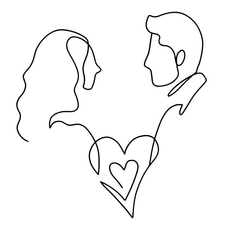 Illustration für Paartherapie & Paarberatung in Göttingen